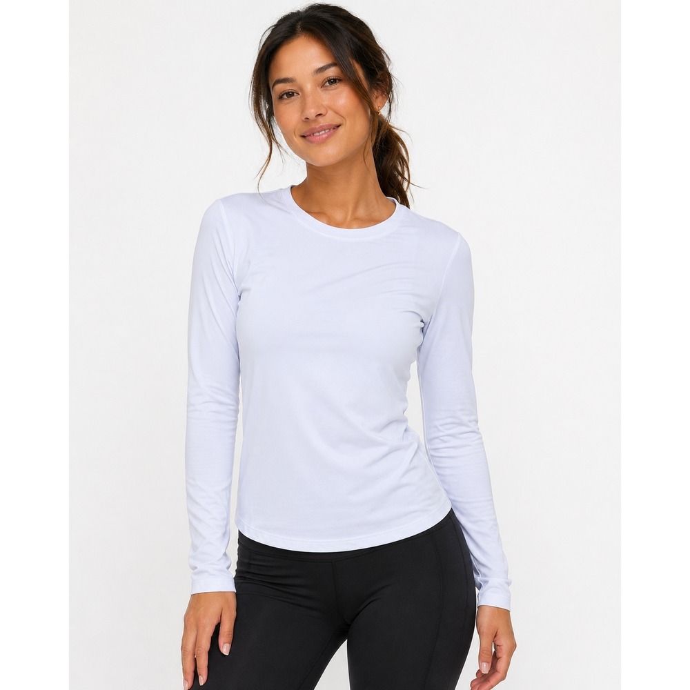 Fabletics Top Women's Large White Long Sleeve